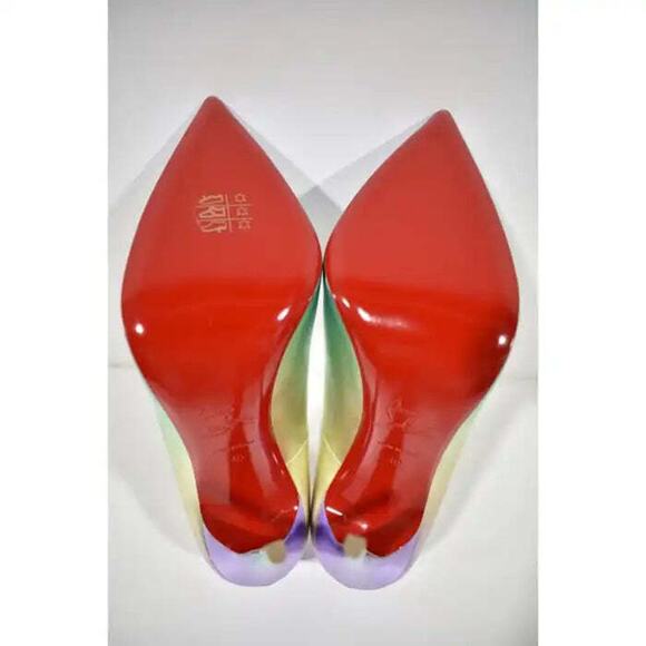 Christian Louboutin So Kate 120 Licorne Multicolor Unicorn Stiletto Heel Pump 40 - Picture 12 of 12